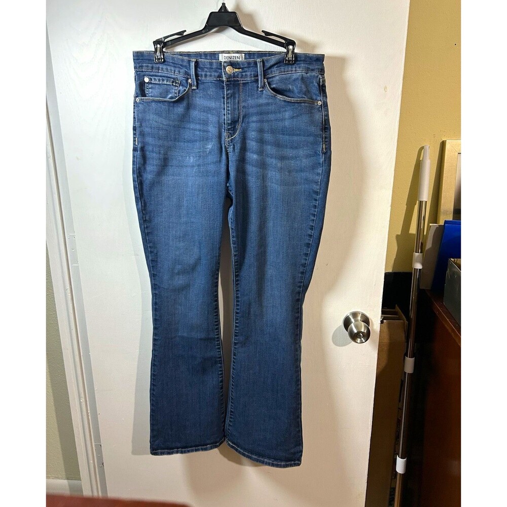 Denizen from Levi's Women’s Mid Rise Bootcut Blue Jeans 12 31x32 Stretch 5-Pkt